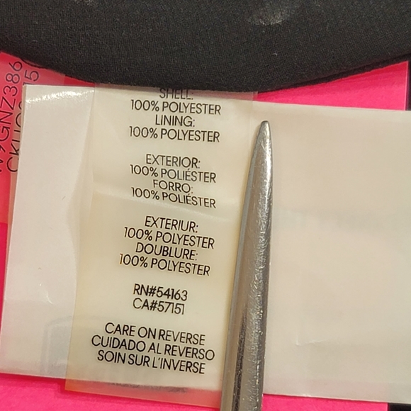 Calvin Klein Black Multi Printed Asymmetric Midi Pleated Skirt Plus Size 20W - Picture 11 of 12